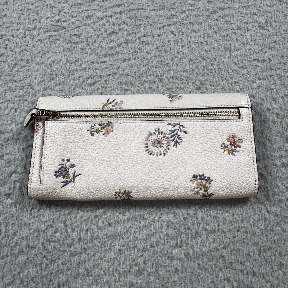NWOT Coach Slim Envelope Wallet Wild Meadow Print - Picture 4 of 11